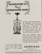 1937 Print Ad Lightolier Lamps &amp; Lights Creative Chicago,IL, San Fran,CA, LA,CA - £10.95 GBP