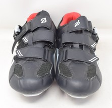 Peloton Bike Cycling Shoes 41 Black Whit Red Womens - $73.26