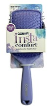 Conair Insta Comfort Exfoliate Scalp Hair Care Brush Purple 86733 Hair Brush... - $13.85