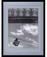 2003 Jack Daniel&#39;s Whiskey 135 Countries Framed 11x14 ORIGINAL Advertise... - $34.64