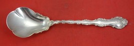 Strasbourg by Gorham Sterling Silver Salad Serving Spoon applied lacing 10 1/4&quot; - £387.91 GBP