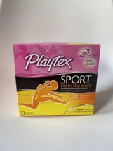 Playtex Sport Tampons Regular Absorbency lightly scented 360 Degree 32 Count - £19.73 GBP
