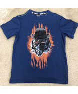 Boys&#39; Mossimo Supply Co. Blue Tiger W/ Hat &amp; Sunglasses Tee T-Shirt Sz X... - £7.10 GBP