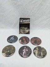 Lot of (6) Atlas Games Button Men Chasity Faith Prudence Charity Tempera... - $31.67