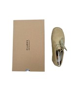 Clarks Originals Mens 11 Weaver Classic Beige Maple Suede Lace Up Moccas... - $113.05