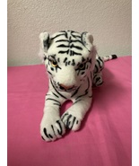 Realistic Plush White Tiger Stuffed Animals Plush Animals Tiger Lovers - $100.00