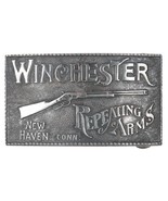 Large Vintage Sterling Winchester Belt buckle - $588.06