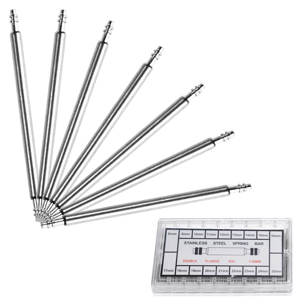 Sporting 144/270/360Pcs Silver Stainless Steel Watch Pin Pepair Tools 1.5mm Diam - £23.90 GBP