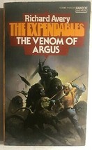 THE EXPENDABLES #4 The Venom of Argus by Richard Avery (1976) Fawcett SF pb - £8.67 GBP