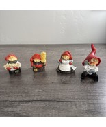 Vintage Candy Design Figurines Lot Of 4 Norway 2 Inch - $29.51 CAD