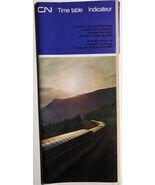 CANADIAN NATIONAL RAILWAYS Grand Trunk Railway Time Table October 26, 1969 - $272.26 MXN