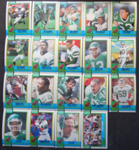 1990 Topps New York Jets Team Set of 19 Football Cards - £3.12 GBP