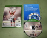 NHL 16 Microsoft XBoxOne Complete in Box - $5.49