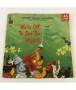 Hanky Panky Players We&#39;re Off To See The Wizard Record 45 RPM Vintage 1970s - $29.65