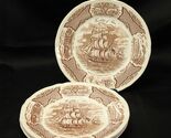 Alfred Meakin Fair Winds Dinner Plates 10-1/2&quot; Lot of 4 Friendship of Sa... - $28.41