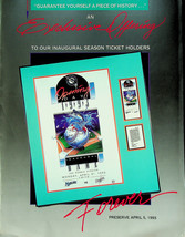 MLB FL Marlins Ordering Info for Inaugural Game Lithograph - £3.35 GBP