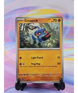 Pokemon TCG Shrouded Fable Card | Croagunk 023/064 Common - $0.99