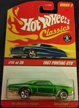 Hot Wheels 2005 14 Of 30 1967 Pontiac Gto Red Line Classics Series 2 1:64 Scale - £21.41 GBP