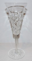 STUNNING VINTAGE WATERFORD CRYSTAL ASHBOURNE 8 1/2&quot; CHAMPAGNE FLUTE - £85.13 GBP