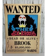 Wanted Dead Or Alive The Sk Brook Marine Anime Poster One Piece Manga Se... - £14.40 GBP