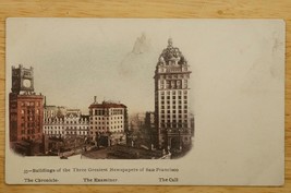 Vintage Postcard California UDB PMC San Francisco Newspapers Chronicle E... - £10.10 GBP