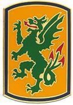 ARMY 415TH CHEMICAL BRIGADE  COMBAT SERVICE IDENTIFICATION ID MILITARY B... - £22.77 GBP