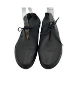 Trippen Black Summer Leather Handmade Shoes Size 40 US 9 - $337.03 CAD