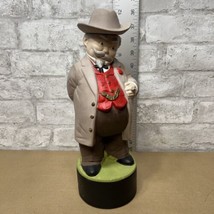 Vintage 1972 Alberta&#39;s ceramic decanter Southern Gentleman, Col. Sanders - £15.43 GBP