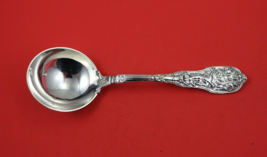 Mythologique by Gorham Sterling Berry Spoon small w/ round bowl beaded back 8&quot; - £277.59 GBP