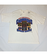 University Kentucky Wildcats 1998 NCAA Champions T-Shirt Logo Athletic S... - $39.59