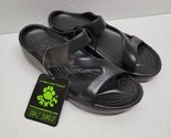 Dawgs Women&#39;s Comfort Slip-On Z Sandals Black Size 7 - $34.55