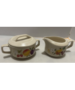 TEMPER-WARE BY LENOX  SUMMER HARVEST CREAMER, SUGAR BOWL SET OF 2 - €12,96 EUR