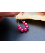 Rare Very Gemmy Pink Red Ruby Rockland Mine AAAA+ 4.8-5.5mm Beads - 7.80cts - $69.00