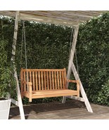  Swing Bench Natural Teak Solid Teak Wood Standard Durable - $269.99