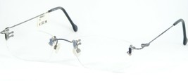 Vintage Pass P057-336 Blue /GREY /SILVER Eyeglasses Glasses 52-18-140mm Germany - $88.27