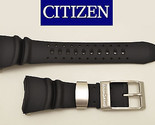 Citizen Eco-Drive Original DIVERS Watch Band  BLACK Rubber Strap  BJ805... - $99.95
