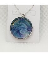 Swirly Bottlecap Necklace - $4.00