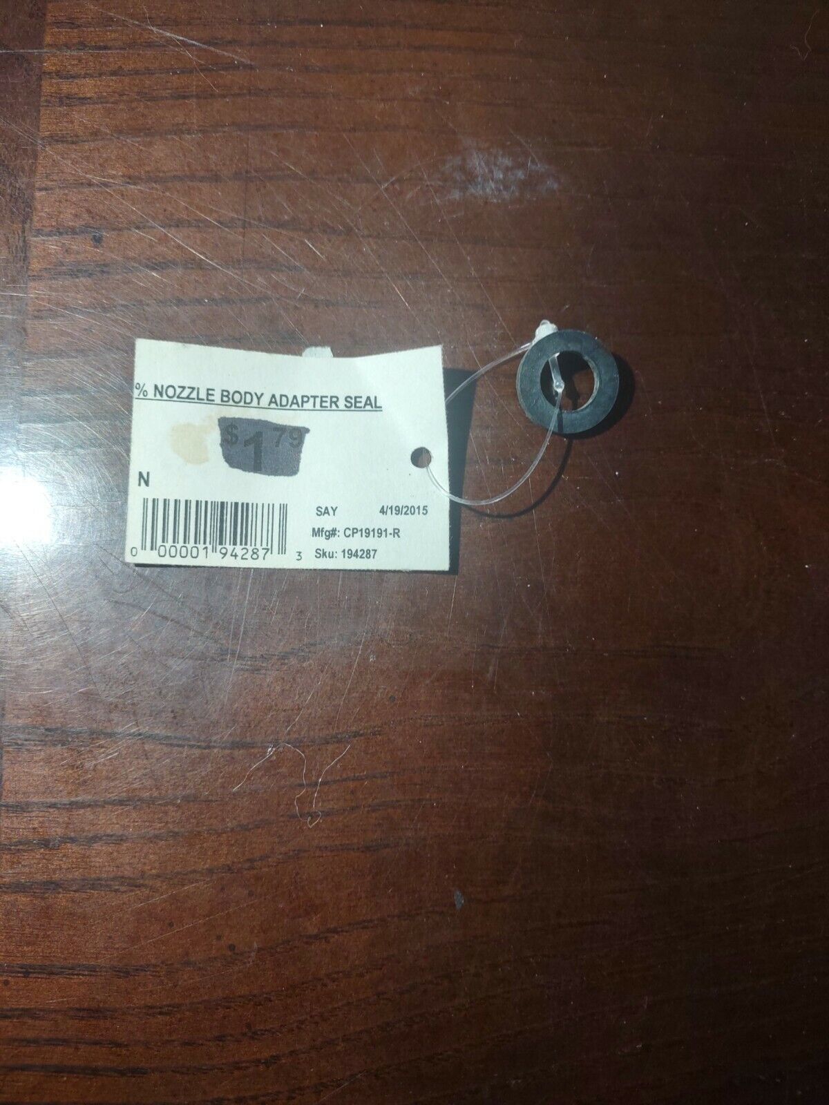 Nozzle Body Adapter Seal - $5.82