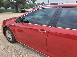 2012 2013 2014 Toyota Camry OEM Front Left Door 1 Ding 3R3 Barcelona Red  - $495.00
