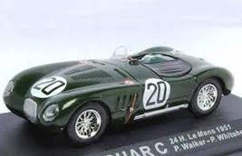 Miniature collectible Jaguar C 24H Le Mans 1951 1:43 - £66.77 GBP