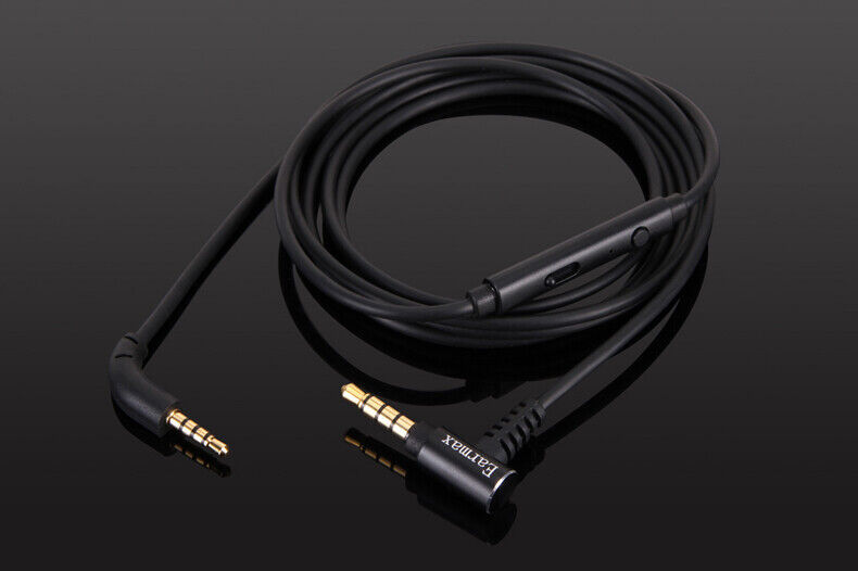 OCC Audio Cable with Mic For B&amp;W Bowers &amp; Wilkins P7 P7 Wireless headphones  			