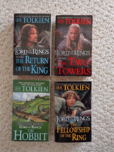 LOTR 4 Books from Lord of The Rings, J.R.R. Tolkien (#1320) - £26.93 GBP