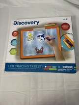 NIB-Discovery LED Illuminated Tracing Tablet, 26 Piece Set - £14.71 GBP