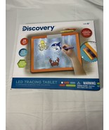 NIB-Discovery LED Illuminated Tracing Tablet, 26 Piece Set - £14.62 GBP