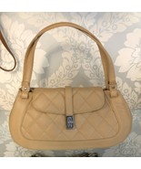 CHANEL Beige Quilted Leather Shoulder Bag - £1,328.93 GBP