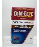 Cold-Eeze Cold Remedy Plus Cold &amp; Flu  sore throat Mixed Berry 25 Lozenges - $168.29 MXN