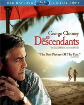 The Descendants (Blu-ray Disc, 2012, 2-Disc Set) - £0.77 GBP