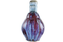 12&quot; Harding Black (1912-2004) Texas Studio Art pottery Flambe glaze Vase - £1,092.21 GBP