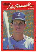 1990 Donruss #BC-26 Alan Trammell Detroit Tigers MVP - £1.09 GBP