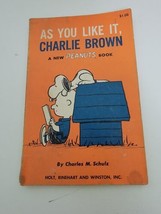 AS YOU LIKE IT , CHARLIE BROWN Charles Schulz Peanuts Comic Snoopy 1st 1964 - £7.46 GBP